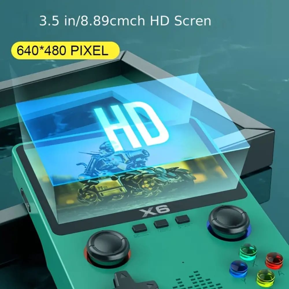 X6 New Handheld Dual Rocker Game Console